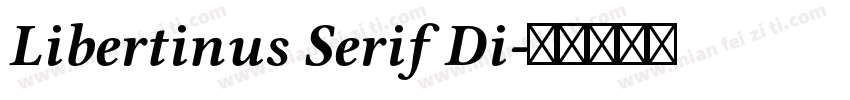 Libertinus Serif Di字体转换